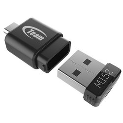USB флеш накопитель Team 32GB M152 Black USB 2.0 OTG (TM15232GB01)