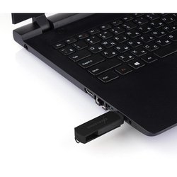 USB флеш накопитель eXceleram 16GB P2 Series Black/Black USB 2.0 (EXP2U2BB16)