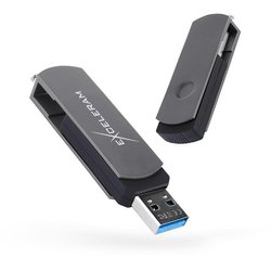 USB флеш накопитель eXceleram 16GB P2 Series Gray/Black USB 3.1 Gen 1 (EXP2U3GB16) ― 