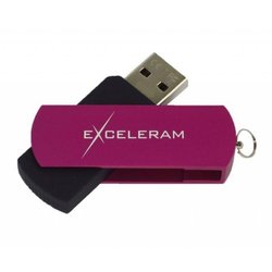 USB флеш накопитель eXceleram 32GB P2 Series Purple/Black USB 3.1 Gen 1 (EXP2U3PUB32) ― 