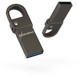 USB флеш накопитель eXceleram 32GB U6M Series Dark USB 3.1 Gen 1 (EXU3U6MD32) ― 