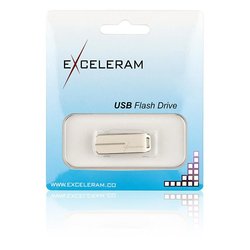 USB флеш накопитель eXceleram 64GB U3 Series Silver USB 2.0 (EXP2U2U3S64)