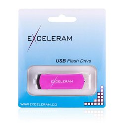 USB флеш накопитель eXceleram 8GB P2 Series Purple/Black USB 2.0 (EXP2U2PUB08)