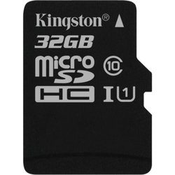 Карта памяти Kingston 32GB microSDHC class 10 UHS-I (SDCS/32GBSP) ― 