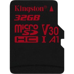 Карта памяти Kingston 32GB microSDHC class 10 UHS-I U3 (SDCR/32GBSP) ― 