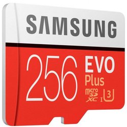 Карта памяти Samsung 256GB microSDXC class 10 UHS-I U3 Evo Plus (MB-MC256GA/RU)