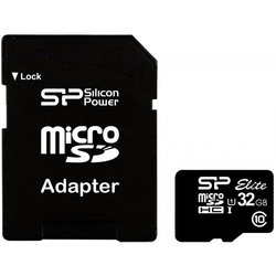 Карта памяти Silicon Power 32GB microSD Class 10 UHS-ISDR (SP032GBSTHBU1V10SP) ― 