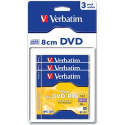 Диск DVD Verbatim mini 1.4Gb 4X Blister 3шт (43594) ― 