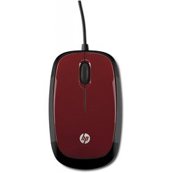 Мышка HP X1200 USB Flyer Red (H6F01AA)