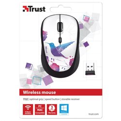 Мышка Trust Yvi Wireless Mouse bird (20251)