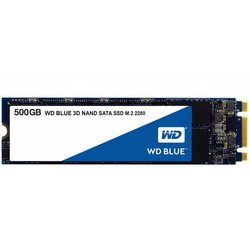 Накопитель SSD M.2 2280 500GB Western Digital (WDS500G2B0B) ― 