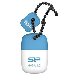 USB флеш накопитель Silicon Power 64Gb Jewel J07 Blue USB 3.0 (SP064GBUF3J07V1B)