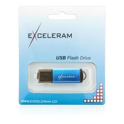 USB флеш накопитель eXceleram 128GB A3 Series Blue USB 3.1 Gen 1 (EXA3U3BL128)