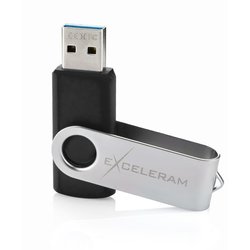 USB флеш накопитель eXceleram 16GB P1 Series Silver/Black USB 3.1 Gen 1 (EXP1U3SIB16)