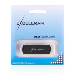 USB флеш накопитель eXceleram 8GB P2 Series Black/Black USB 2.0 (EXP2U2BB08)