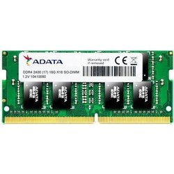 Модуль памяти для ноутбука SoDIMM DDR4 4GB 2400 MHz ADATA (AD4S2400J4G17-S) ― 