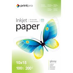 Бумага PrintPro 10x15 (PGE2001004R) ― 