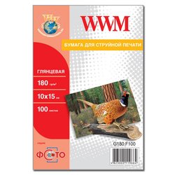 Бумага WWM 10x15 (G180.F100)