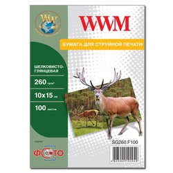 Бумага WWM 10x15 (SG260.F100) ― 