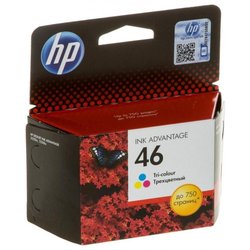 Картридж HP DJ No. 46 Ultra Ink Advantage Color (CZ638AE) ― 