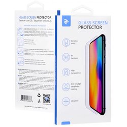 Стекло защитное 2E для Samsung Galaxy A8+ 2018 3D Edge Glue (2E-TGSG-GA8P-3D) ― 