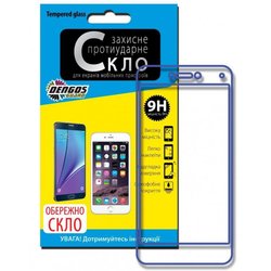 Стекло защитное DENGOS для Iphone 7 (4,7") white wiht frame (TGR - 03)