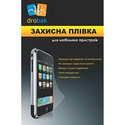 Пленка защитная Drobak для Apple iPhone 4 color series (зеленая) (500209)