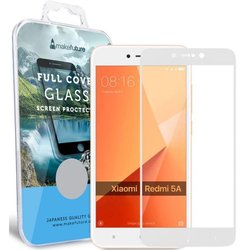 Стекло защитное MakeFuture для Xiaomi Redmi 5A White Full Cover Full Glue (MGFCFG-XR5AW)