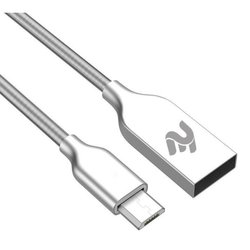 Дата кабель USB 2.0 AM to Micro 5P 1.0m 2E (2E-CCTM36M-1S) ― 