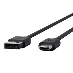 Дата кабель USB 2.0 AM to Type-C 1.8m Belkin (F2CU032bt06-BLK)