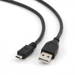 Дата кабель USB 2.0 AM to Micro 5P 3.0m Cablexpert (CCP-mUSB2-AMBM-10) ― 