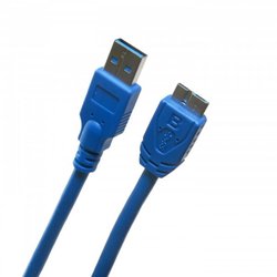 Дата кабель USB 3.0 AM to Micro B 1.5m EXTRADIGITAL (KBU1626) ― 