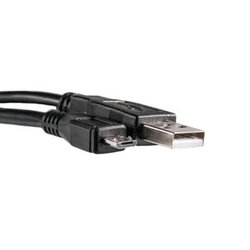 Дата кабель USB 2.0 AM to Micro 5P 0.1m PowerPlant (KD00AS1217) ― 