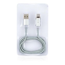 Дата кабель USB 2.0 Type-C to AM 1.0m Vinga (Magnetic Type-C)