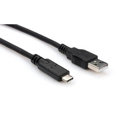 Дата кабель USB 2.0 Type-C to AM 1.0m Vinga (USBAMCM02-1.0) ― 