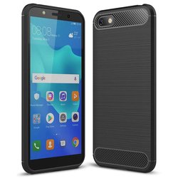 Чехол для моб. телефона Laudtec для Huawei Y5 2018 Carbon Fiber (Black) (LT-HY52018B) ― 