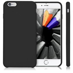 Чехол для моб. телефона Laudtec для iPhone 6/6s Plus liquid case (black) (LT-I6PLC)
