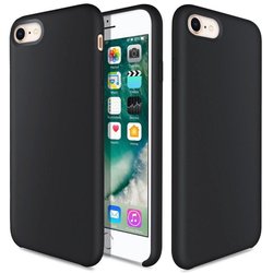 Чехол для моб. телефона Laudtec для iPhone 7/8 liquid case (black) (LT-I7I8LC) ― 