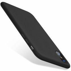 Чехол для моб. телефона Laudtec для iPhone X liquid case (black) (LT-IXLC)