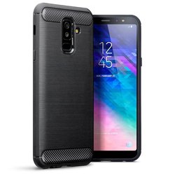 Чехол для моб. телефона Laudtec для Samsung A6 Plus 2018/A605 Carbon Fiber (Black) (LT-A605F)