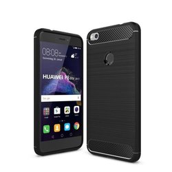 Чехол для моб. телефона для Huawei P8 Lite 2017 Carbon Fiber (Black) Laudtec (LT-P8L2017B) ― 