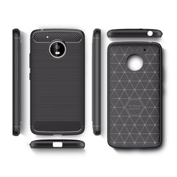 Чехол для моб. телефона для Motorola Moto C Plus Carbon Fiber (Black) Laudtec (LT-MMCPB)