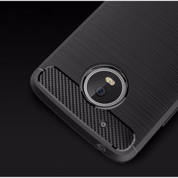 Чехол для моб. телефона для Motorola Moto G5 Carbon Fiber (Black) Laudtec (LT-MMG5B)