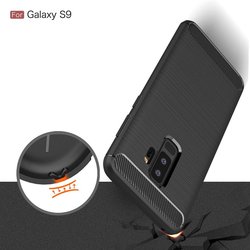 Чехол для моб. телефона для SAMSUNG Galaxy S9 Carbon Fiber (Black) Laudtec (LT-GS9B)