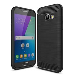 Чехол для моб. телефона для SAMSUNG Galaxy A3 2017 Carbon Fiber (Black) Laudtec (LT-A32017B) ― 