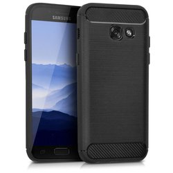 Чехол для моб. телефона для SAMSUNG Galaxy A5 2017 Carbon Fiber (Black) Laudtec (LT-A52017B)