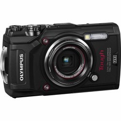 Цифровой фотоаппарат OLYMPUS TG-5 Black (Waterproof - 15m; GPS; 4K; Wi-Fi) + case (V104190BE030)