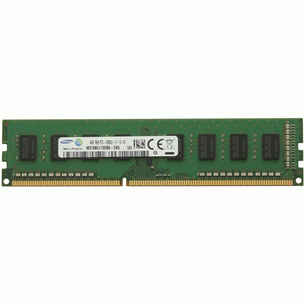 Модуль памяти для компьютера DDR3 4GB 1600 MHz Samsung (M378B5173DBO-CKO) ― 