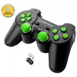 Геймпад Esperanza Gladiator PC/PS3 Black-Green (EGG108G) ― 