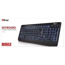 Клавиатура Trust Elight Illuminated Keyboard RU (22002)